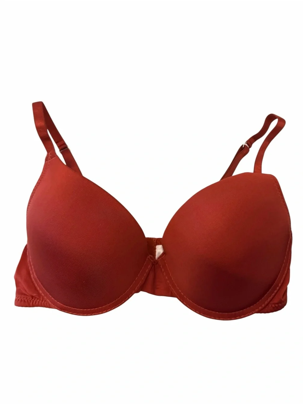 Fredericks of Hollywood Underwire Bra 34C Rust Diana Push Up Plunge Multiway NEW